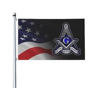 3X5Ft Banner Breeze Flag Drapeau Maçonnique De La Foi, De L'Espérance Et De La Charité Durable Drapeau De Famille Lavable Pour Cadeau Patio
