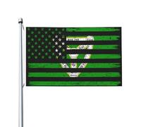 3X5Ft Banner Breeze Flag États-Unis Et Drapeau De La Paroisse De Trinity Lavable Drapeau De Jardin Personnalisé Pour Cadeau Pendre La Crémaillère