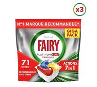 3x71 Capsules Platinum Citron - Tablettes lave-vaisselle - Fairy