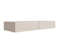 3xE Living Coiffeuse Suspendue 100 cm, 2 tiroirs, Cachemire, 100 x 40 x 16 cm