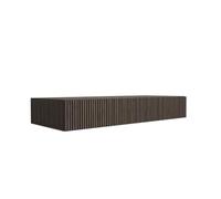 3xE Living Coiffeuse Suspendue 100 cm, 2 tiroirs, chêne Dunin, 100 x 39,6 x 16 cm