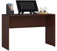 3xEliving Bureau Lynna B17 WENGE Petit Bureau Moderne et Simple 120 cm, Dimensions : H : 77 cm, L : 120 cm, P : 50 cm
