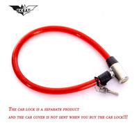 3xl Pour 2201-2300mm - Cubierta De Moto A Prueba De Polvo Para Exteriores, Protector Uv Para Scooter, Impermeable - Rouge