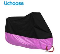 3xl Pour 221 230cm - Cubierta Universal De Tela Para Motocicleta, Protector Uv Para Exteriores, Para Scooter, Impermeable, A Prueba De Polvo,Bloqueo De Motor De Moto - Rose