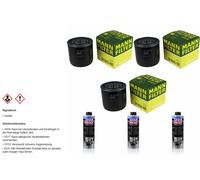 3xMANN-FILTER FILTRE À HUILE-W 920/48 +3xLIQUI MOLY Pro-Line Nettoyage Moteur