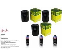 3xMANN-FILTER FILTRE À HUILE-WP 931 +3xLIQUI MOLY Pro-Line Nettoyage Moteur