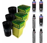 3xMANN-FILTER Ölfilter-wp 12 308 + 3xLiqui Moly / 3x Cera Tec