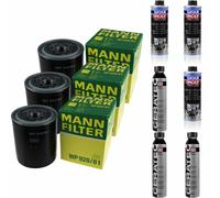 3xMANN-FILTER Ölfilter-wp 928/81 + 3xLiqui Moly / 3x Cera Tec