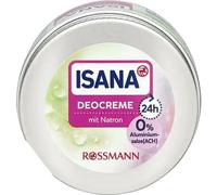 3xSet La crème déodorante ISANA au bicarbonate de soude offre une protection déodorante 24h. L'huile d'amande et le beurre de karité soignent en outre la peau. L'effet maximal se fait sentir 2-3 jours