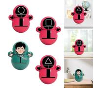 3xSquid Game Même Figure Modèle Tumbler Jouet Enfants Maternelle Cadeau Vert