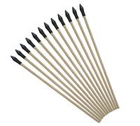 3Z Archery 12 Paquets Sécurité pour Enfants Arrow Pichet en Bois Arrow Arrow Safe pour Enfants de 50cm pour Formation en Plein air Arrow 7 mm