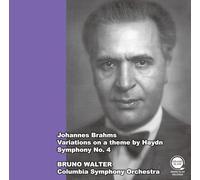 ブラームス：ハイドンの主題による変奏曲、交響曲第4番 / ブルーノ・ワルター、コロンビア交響楽団 (Brahms : Variations on a theme by Haydn, Symphony No.4 / Bruno Walter, Columbia Symphony Orchestra) [CD] [国内プレス] [日本語帯・解説付]
