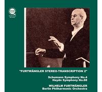 シューマン : 交響曲第4番&ハイドン : 交響曲第88番 / ヴィルヘルム・フルトヴェングラー、ベルリン・フィルハーモニー管弦楽団 (Schumann : Symphony No.4 & Haydn : Symphony No.88 / Wilhelm Furtwangler & Berliner Philharmoniker) [CD] [国内プレス] [日本語帯・解説付き]