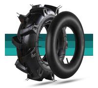 4.00-7 Tire Tube for Lawn & Garden Mower Tires 4.00 x 7 Golf Cart Turf Tractor Tyres Inner Tube Type Agricultural Tractor Lug Tread