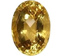 4,00 Ratti Original - Citrine naturelle de qualité AA Pierre précieuse Sunela - Certifiée en laboratoire (N8R)