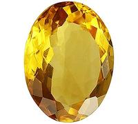 4.00 Ratti Sunela Stone Original Certified Natural Citrine Success Gemstone or Men & Women (Lab Tested)-B0C1KMHSDN