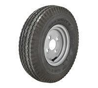 4,00 x 8 100mm 6 plis PCD Pneu Remorque Jante Tubeless goujon 4 70N TRSP22