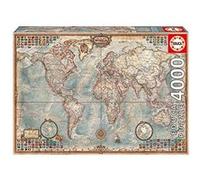Educa - Puzzle - Mapamundi Historico - Puzzle Carte du Monde 4000 Pieces (14827)
