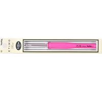 4.0mm TULIP ETIMO ROSE Cushion Grip Pink Aluminium CROCHET HOOK TER-08e