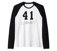 4 1 Meme Funny Four One Saying Hands DK Manche Raglan