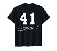 4 1 Meme Funny Four One Saying Hands Lt T-Shirt