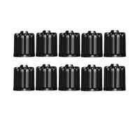4/10/25/50Pcs Tire Valve Stem Caps, with O Rubber Ring, Tyre Stem Covers Cars SUVs Bike Bicycle Trucks Motorcycles(Black-10Pcs)