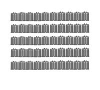 4/10/25/50Pcs Tire Valve Stem Caps, with O Rubber Ring, Tyre Stem Covers Compatible with Cars SUVs Bike Bicycle Trucks Motorcycles(Gray-50Pcs)