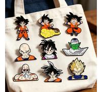 4/10 pièces, broche en émail représentant des personnages d’anime japonais, épingle décorative en métal, bijou pour vêtements et sacs à dos, idée cadeau pour les amis.