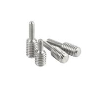 4/10 pièces M3 M4 M5 Vis de conversion en acier inoxydable Filetage métrique Convertisseur à double extrémité Boulon de réduction pour adaptateur pour caméra(10Pcs,M4X10-M5X10)