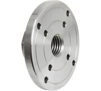 4'' 100mm Tour à Bois Plaque Frontale pour M33 X 3.5 / M18 X 2.5/1'' X 8 Tpi Machine à Bois Filetée Mandrin Tournant Plaque Frontale, M33 X 3.5