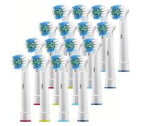 4/12/16/20 Pcs Replacement Toothbrush Heads Compatible with Oral-B Braun Professional Electric Toothbrush Heads Brush Heads(Standard 16pcs)