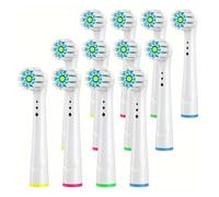 4/12/16/20 Pcs Replacement Toothbrush Heads Compatible with Oral-B Braun Professional Electric Toothbrush Heads Brush Heads(Coated Clean 12pcs)