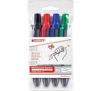 edding Marqueurs pour tableau blanc 4 pcs Multicolore Rétractable Multicolore G