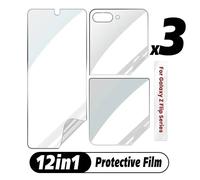 4-12 Pièces Film Hydrogel Pour Samsung Galaxy Z Flip 7 6 5 Films De Charnière Avant Arrière Hd Protecteur D'écran Souple Pour Zflip7 Zflip6 Zflip5.12in1 Set.For Zflip 5