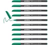 [4-1200004-10] edding Lot de 10 Feutres Coloriage pointe fine 1200 vert 1 mm