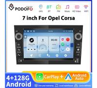 4+128G, écran tactile de 7 pouces, compatible avec Carplay sans fil et Android Auto pour les modèles Opel/Vauxhall Corsa C/D, Zafira B, Astra H et Vivaro. Autoradio GPS, WIFI, RDS, système stéréo. Sil