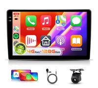 【4+128G】 Hodozzy Carplay Autoradio pour Citroen C5 2008-2017, 10 Pouces Ecran in-Cell Android Autoradio avec Bluetooth 5.0/Android Auto/WiFi/GPS/RDS/FM/USB/DSP