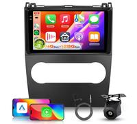 【4+128G】Hodozzy Carplay Autoradio pour Mercedes Benz B200 A160 A180 2008-2011, 9 Pouces Ecran In-Cell Android Autoradio avec Bluetooth 5.0/Android Auto/WiFi/GPS/RDS/FM/USB/DSP+Canbus