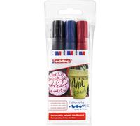 [4-1455-3] edding Marqueur calligraphie 1455 Etui de 3 Assorti 1-5 mm
