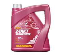 4 (1x4) Litre MANNOL 2-Takt Snowpower Huile de Mélange F.Schneemobile Api TC Fd