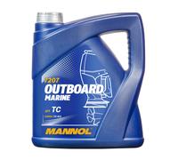 4 (1x4) Litre Mannol Outboard Marine 2-Takt Huile de Mélange