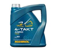 4 (1X4) Litres MANNOL 4-Tact Agro SAE 30 Huile De Tonte, Huile De Machine