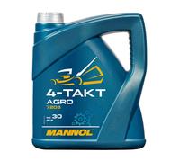4 (1X4) Litres MANNOL 4-Tact Agro SAE 30 Huile De Tonte, Huile De Machine