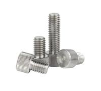 4-20pcs M2/M2.5/M3/M4/M5/M6/M8 Vis de réglage à molette rainurée en acier inoxydable, M8x40mm