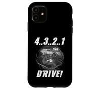 4 3 2 1 Drive! Old School Rally Start Motorsport Rallye Coque pour iPhone 11