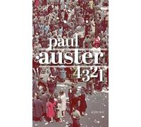 4 3 2 1 - Paul Auster - Actes sud - broché - Roman