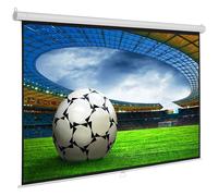 4:3 SlenderLine Base Projecteur Écran manuale180 x 138 (174x130)cm HDTV 3D 87"