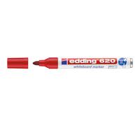 [4-300-002-3] edding Lot de 3 Marqueurs pour Tableaux blancs 620 rouge 1,5-3 mm