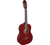 4/4 Guitare Classique Rouge Mat