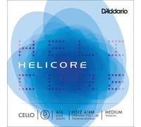 4/4 Helicore Corde Re Medium/file Titane